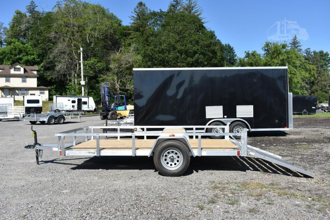 New 2026 ROUGH RIDER 12 ft x 78 in Flatbed Trailer