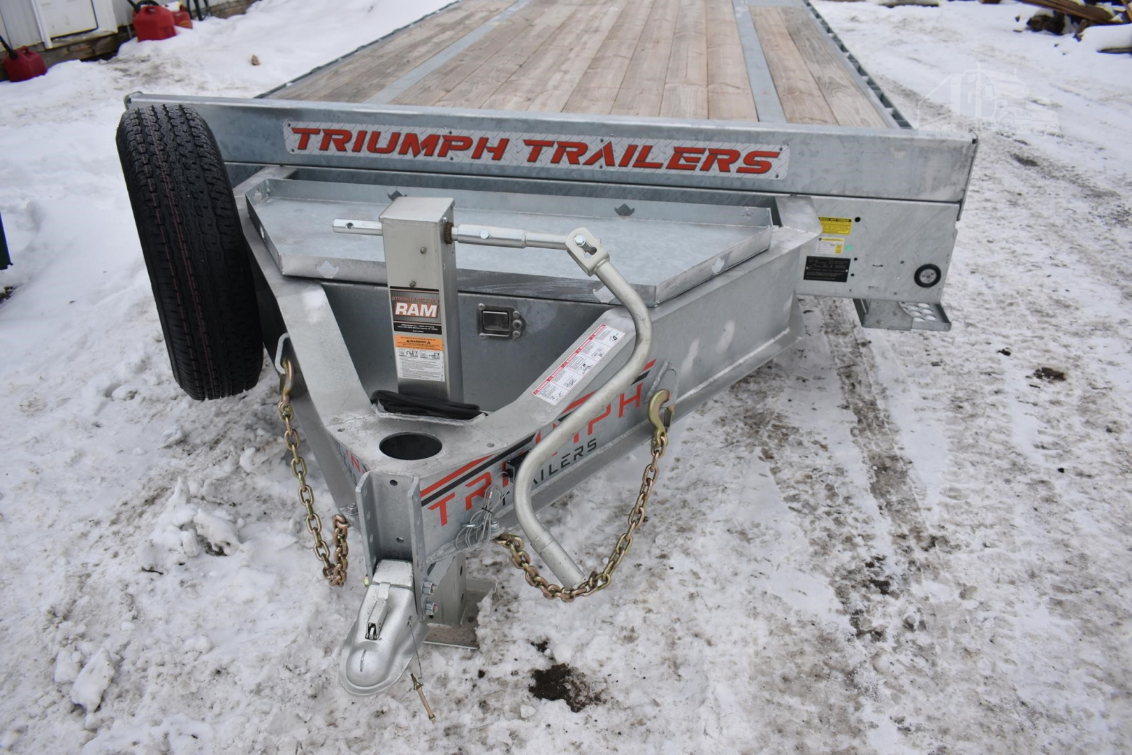 New 2026 TRIUMPH 22 ft Flatbed Trailer