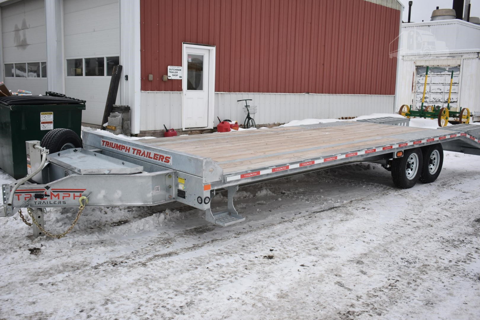 New 2026 TRIUMPH 22 ft Flatbed Trailer