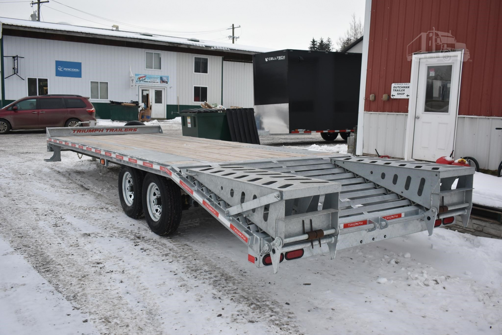 New 2026 TRIUMPH 22 ft Flatbed Trailer