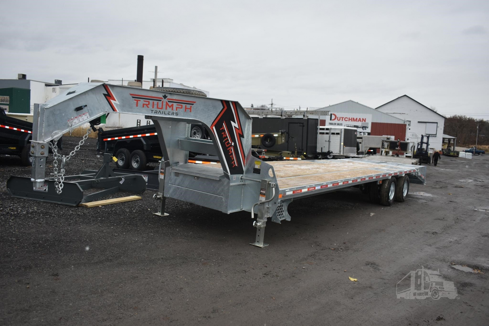 New 2026 TRIUMPH 22 ft Flatbed Trailer