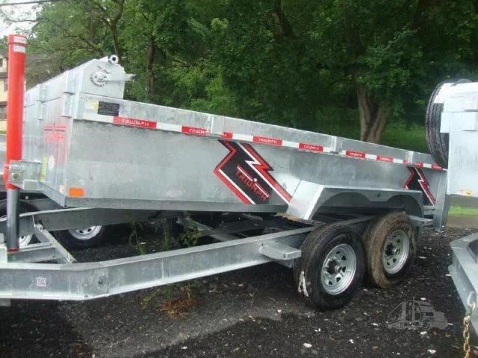 New 2025 TRIUMPH 14 ft x 84 in Dump Trailer