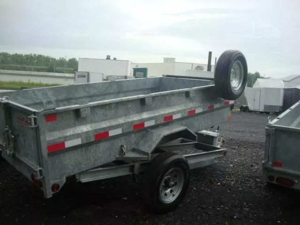 Used 2025 TRIUMPH 10 ft x 60 in Dump Trailer
