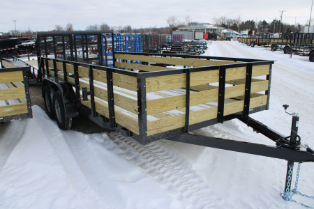 New 2027 TMT 16' HS 7K GVWR STOCK ID 51919 Landscape Trailer