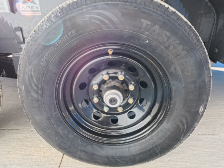 New 2026 Iron Bull 83x20 EWB Equipment Trailer, 14,000lb GVWR with Rampage Ramps in Gray