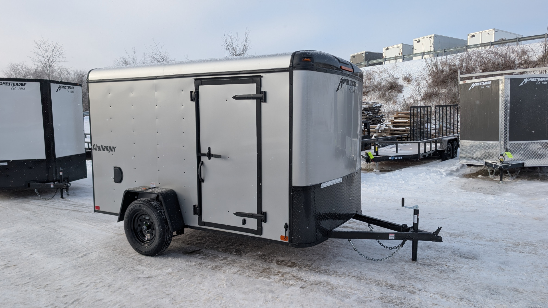 New 2026 Homesteader 6x10 Challenger Cargo Trailer w/ Ramp Door (6" Add'l Height)