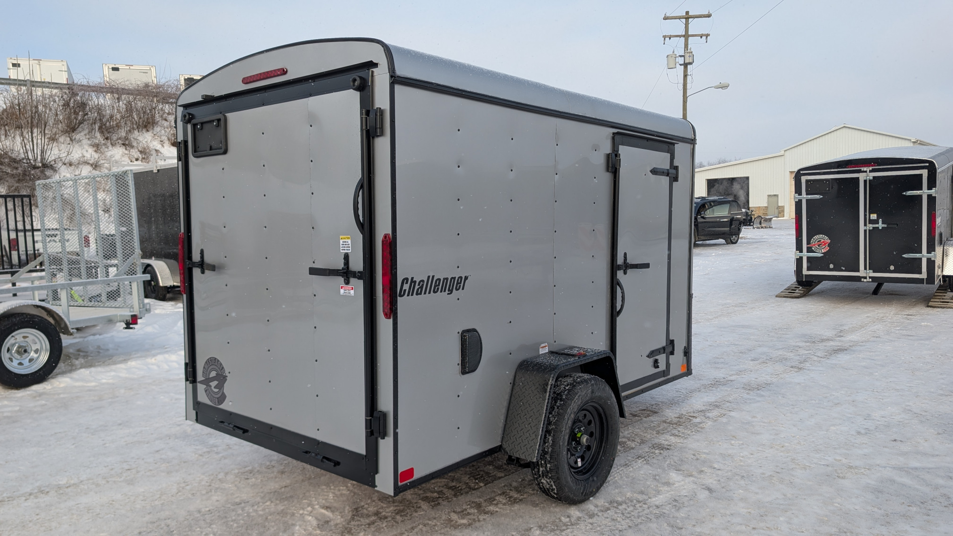 New 2026 Homesteader 6x10 Challenger Cargo Trailer w/ Ramp Door (6" Add'l Height)