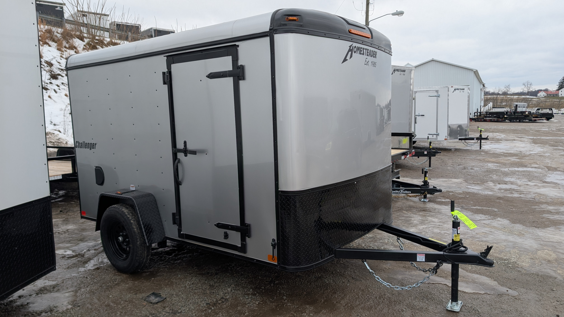 New 2026 Homesteader 6x10 Challenger Cargo Trailer w/ Ramp Door (6" Add'l Height)