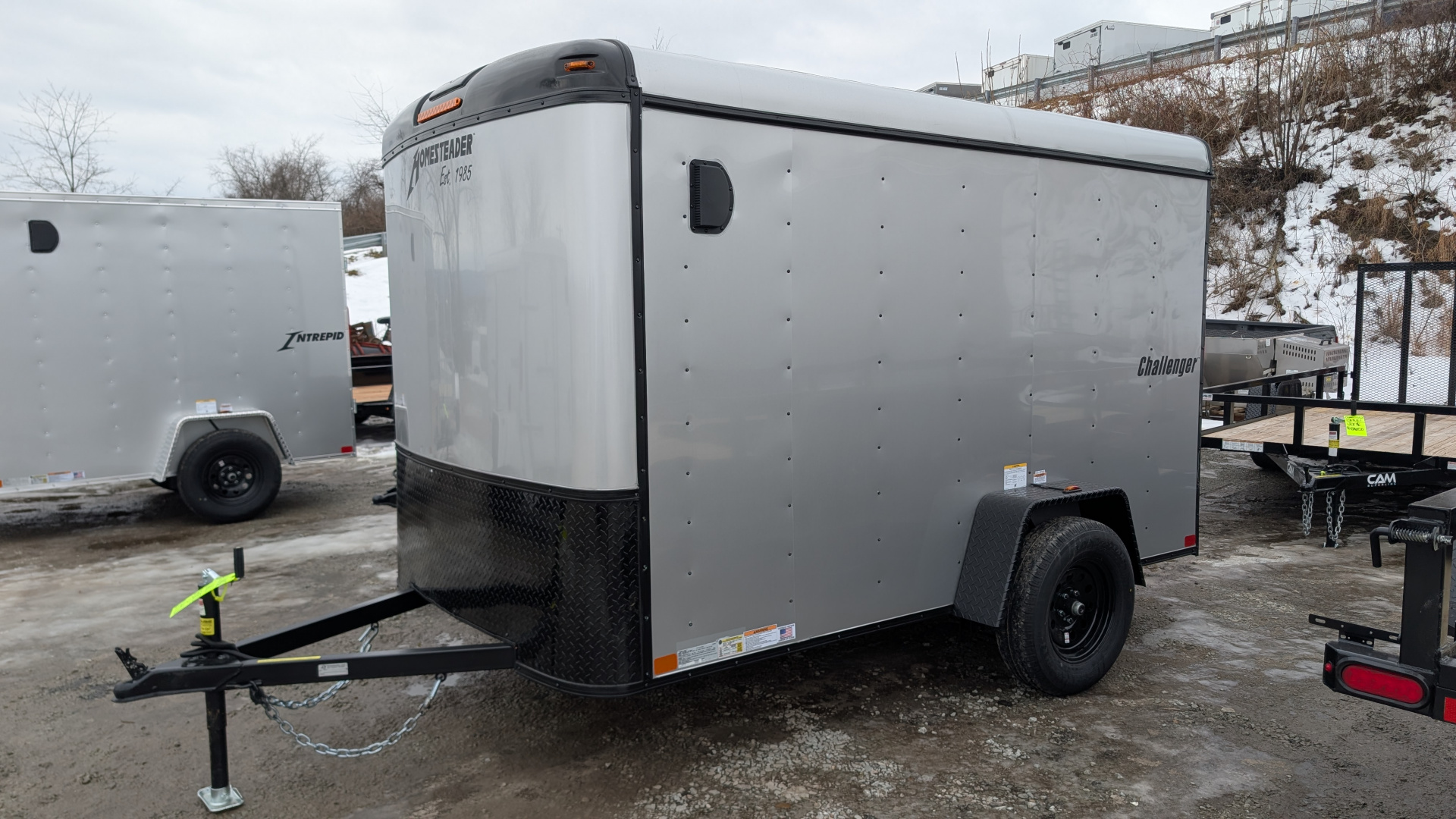 New 2026 Homesteader 6x10 Challenger Cargo Trailer w/ Ramp Door (6" Add'l Height)