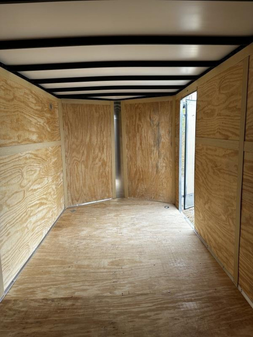 New 2026 Homesteader 7x16 Intrepid V-Nose Cargo Trailer w/ Ramp Door (84" Inside!!!)