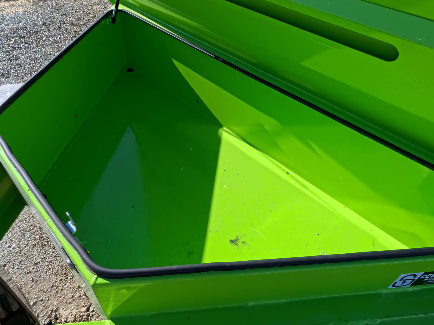 New 2026 Iron Bull 83x20 EWB Equipment Trailer, 14,000lb. GVWR with Rampage Ramps in Neon Safety Green
