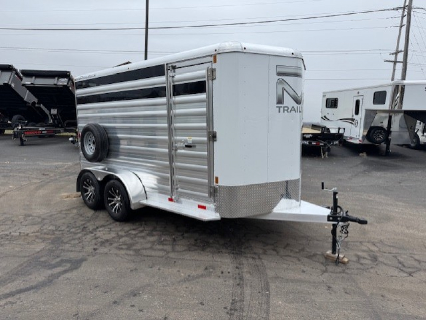 New 2026 Bar-M Trailers STK-14 Stock / Stock Combo Trailer