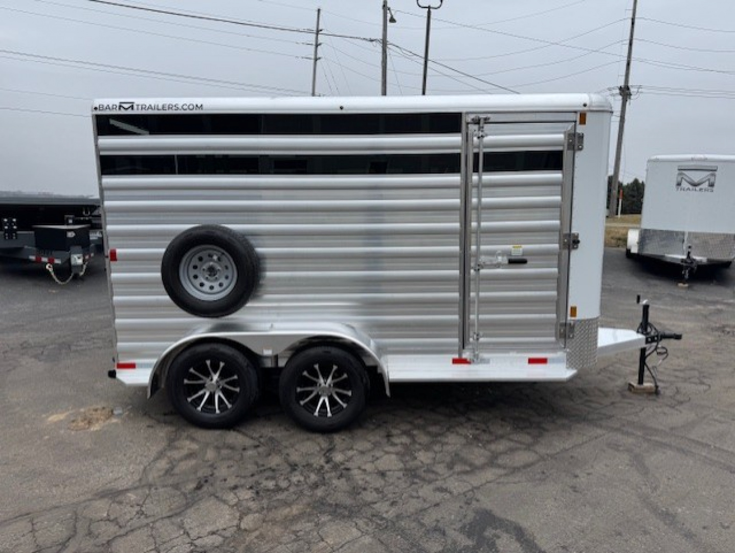 New 2026 Bar-M Trailers STK-14 Stock / Stock Combo Trailer