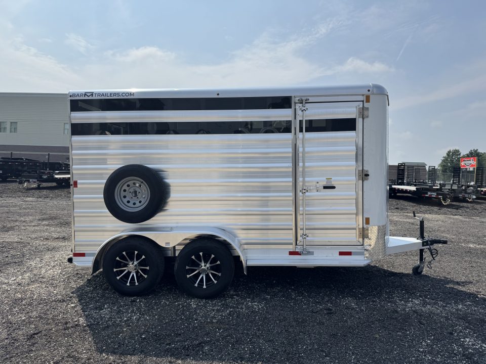 New 2026 Bar-M Trailers STK-14 Stock / Stock Combo Trailer