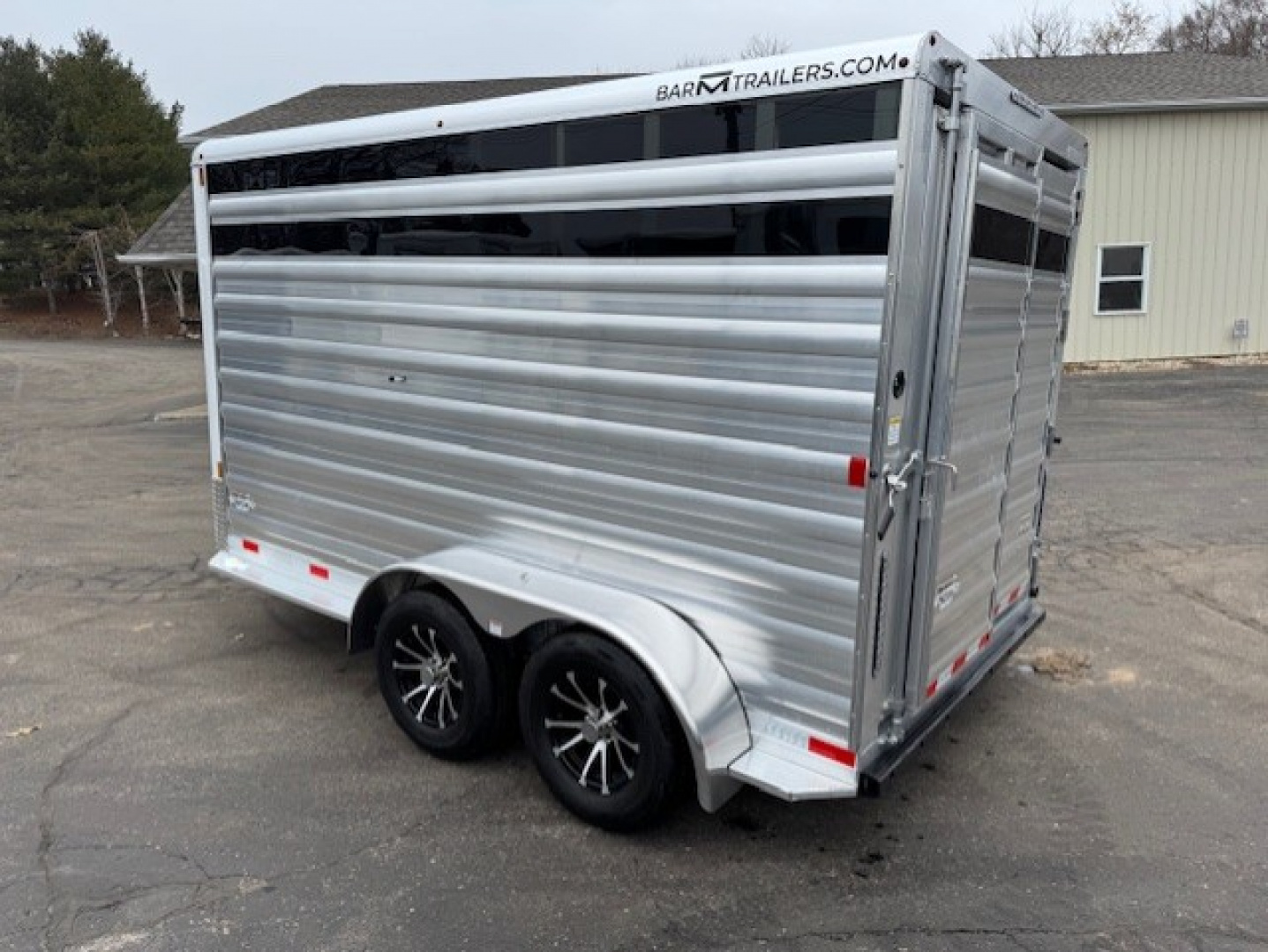 New 2026 Bar-M Trailers STK-14 Stock / Stock Combo Trailer