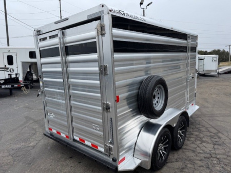 New 2026 Bar-M Trailers STK-14 Stock / Stock Combo Trailer