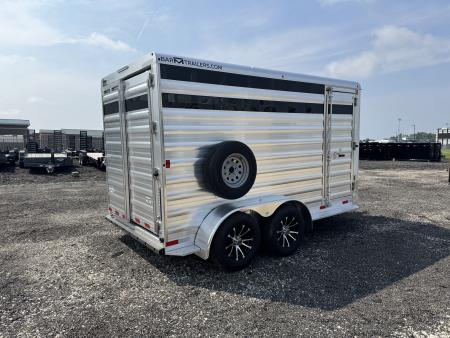 New 2026 Bar-M Trailers STK-14 Stock / Stock Combo Trailer