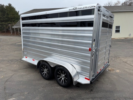 New 2026 Bar-M Trailers STK-14 Stock / Stock Combo Trailer