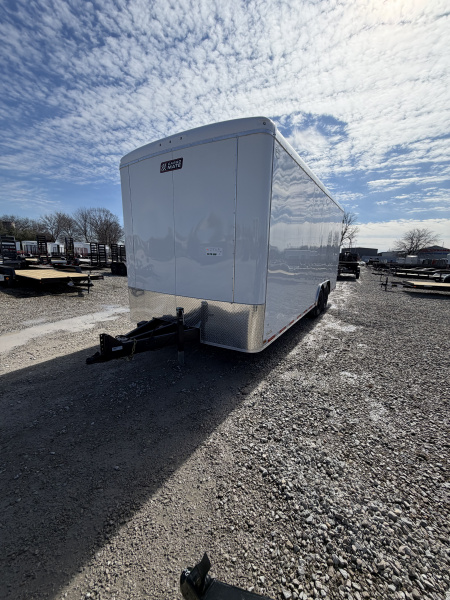 New 2026 Cargo Mate Enclosed EHW8520TA5-24 102x20 TA DOUBLE DOOR (GVW:14000) WHITE