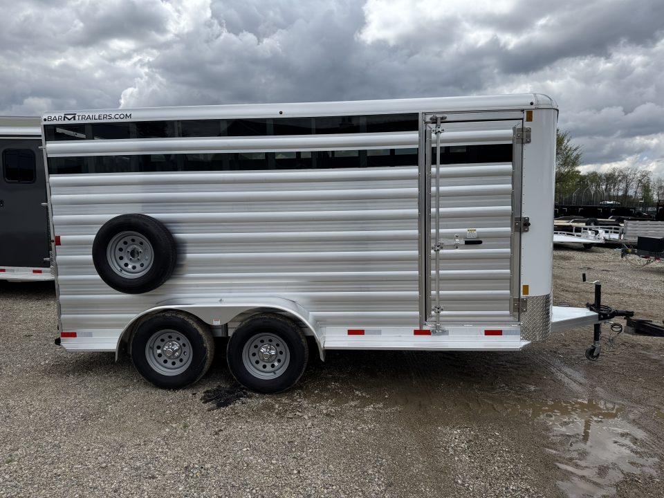 New 2026 Bar-M Trailers STK-16 Stock / Stock Combo Trailer