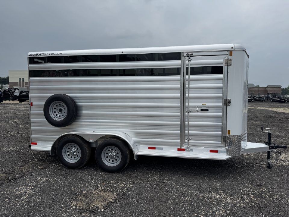 New 2026 Bar-M Trailers STK-16 Stock / Stock Combo Trailer
