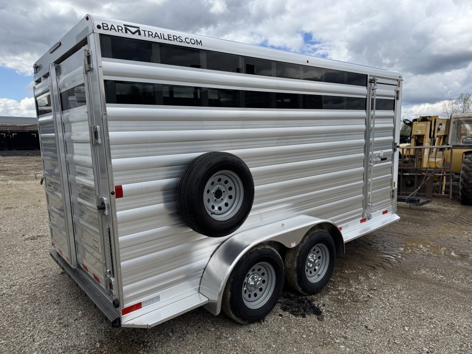 New 2026 Bar-M Trailers STK-16 Stock / Stock Combo Trailer