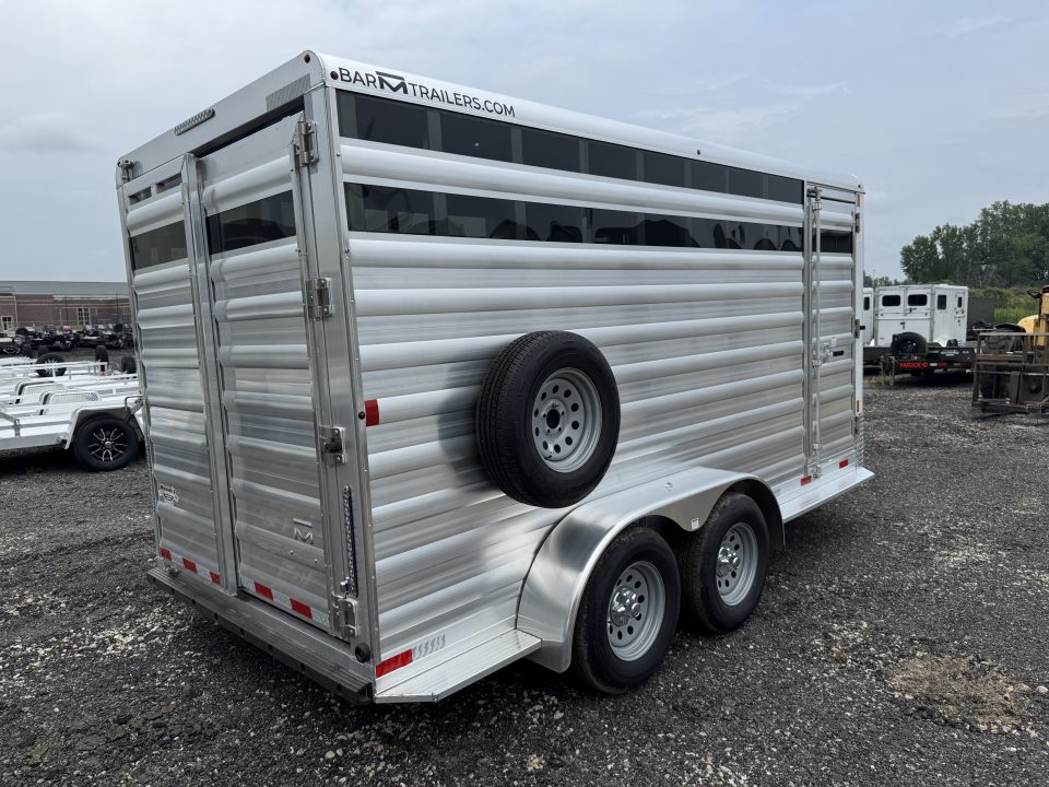 New 2026 Bar-M Trailers STK-16 Stock / Stock Combo Trailer