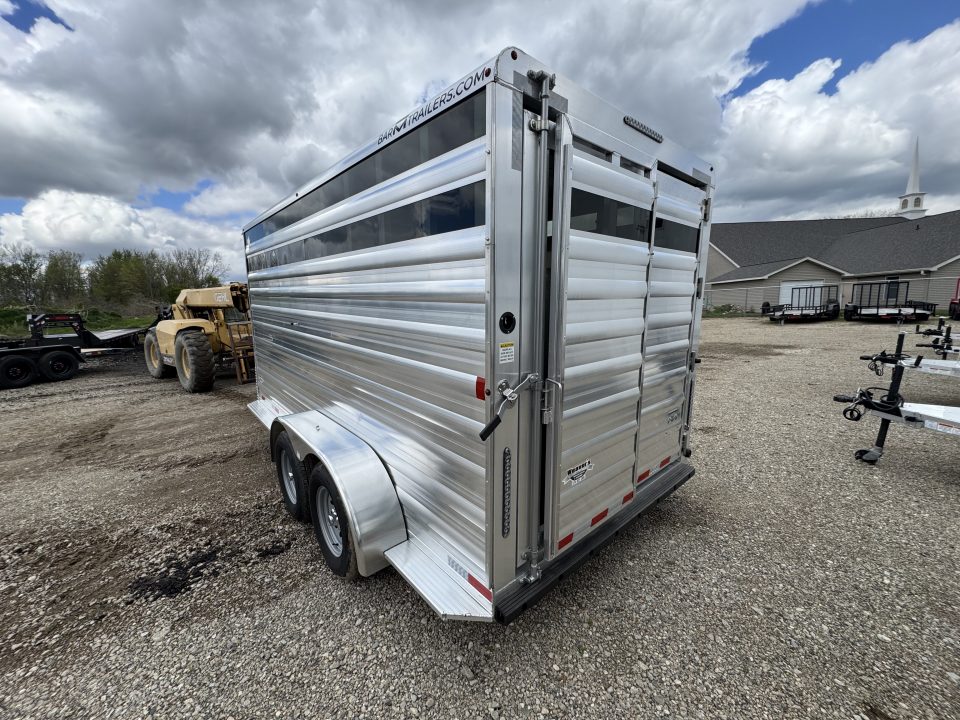 New 2026 Bar-M Trailers STK-16 Stock / Stock Combo Trailer