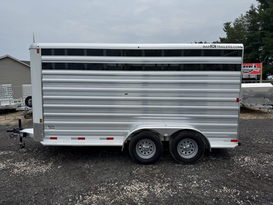 New 2026 Bar-M Trailers STK-16 Stock / Stock Combo Trailer