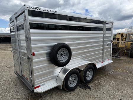 New 2026 Bar-M Trailers STK-16 Stock / Stock Combo Trailer