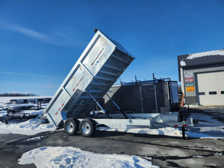 New 2026 BWISE DT14 81.5x16 14K Tandem Axle Dump Trailer