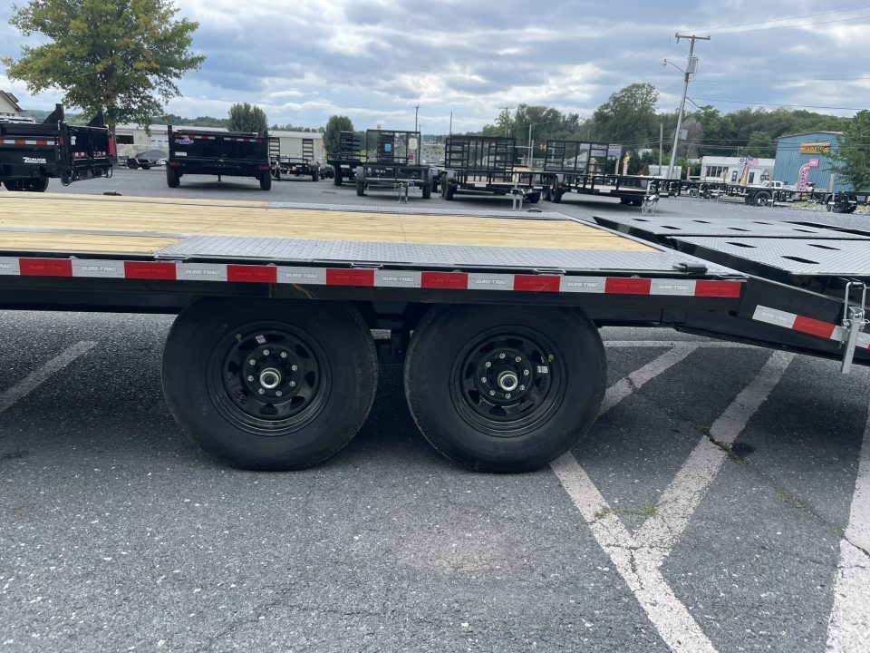 New 2026 Sure-Trac 20+5 15k Deckover Gooseneck Equipment Trailer