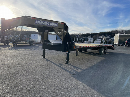 New 2026 Sure-Trac 20+5 Deckover Gooseneck Equipment Trailer