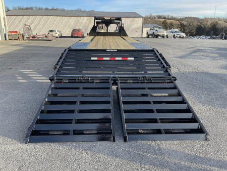 New 2026 Sure-Trac 20+5 Deckover Gooseneck Equipment Trailer
