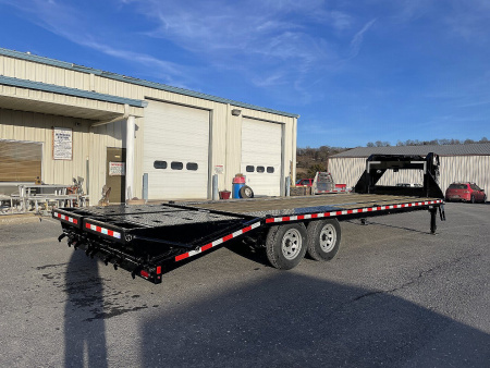 New 2026 Sure-Trac 20+5 Deckover Gooseneck Equipment Trailer