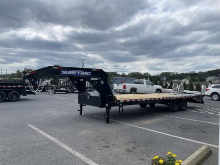 New 2026 Sure-Trac 20+5 15k Deckover Gooseneck Equipment Trailer