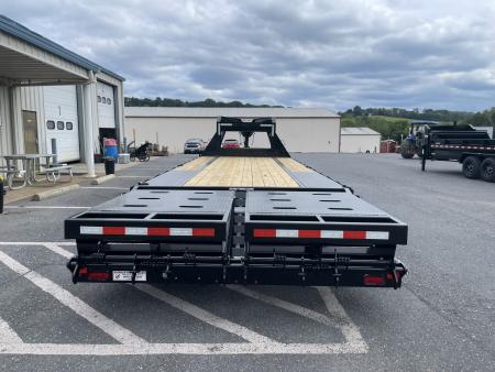New 2026 Sure-Trac 20+5 15k Deckover Gooseneck Equipment Trailer