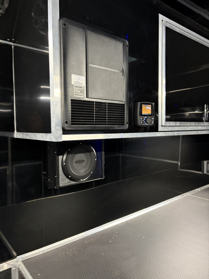 New 2026 Haulmark EDGE 34 Race Trailer With Turbo II Package, Polycor, Insulated, Black Trim Package