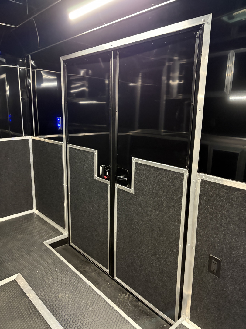 New 2026 Haulmark EDGE 34 Race Trailer With Turbo II Package, Polycor, Insulated, Black Trim Package