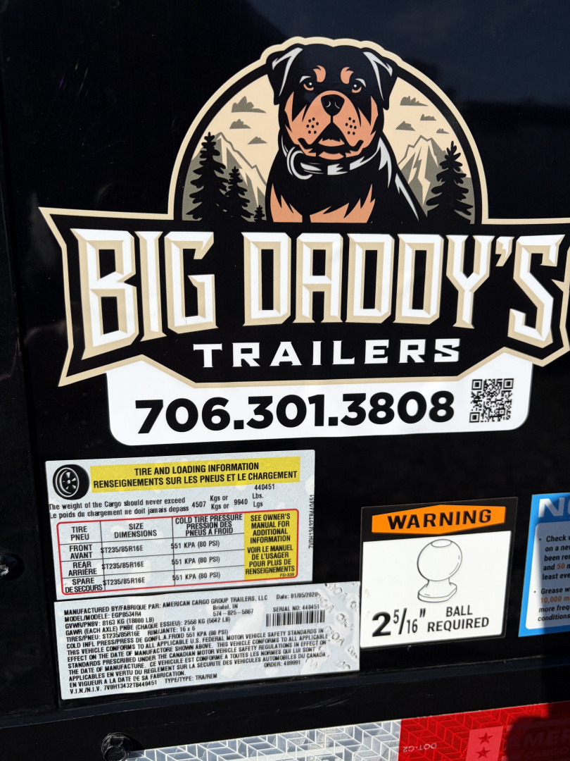 New 2026 Haulmark EDGE 34 Race Trailer With Turbo II Package, Polycor, Insulated, Black Trim Package