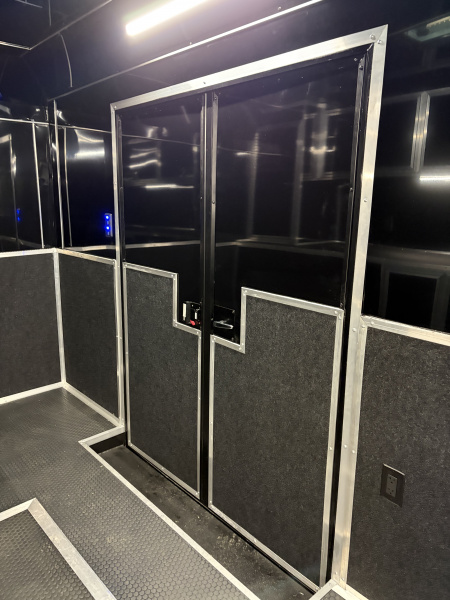 New 2026 Haulmark EDGE 34 Race Trailer With Turbo II Package, Polycor, Insulated, Black Trim Package