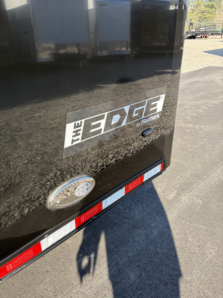 New 2026 Haulmark EDGE 34 Race Trailer With Turbo II Package, Polycor, Insulated, Black Trim Package