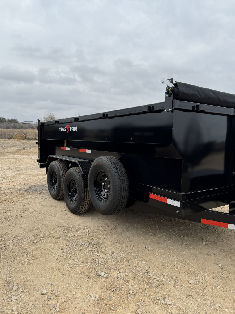 New 2026 Texas Pride Trailers DT71416KBP-3486 Dump Trailer