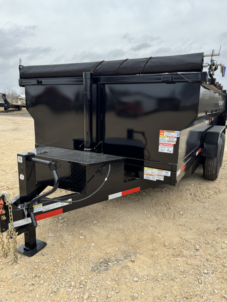New 2026 Texas Pride Trailers DT71416KBP Dump Trailer