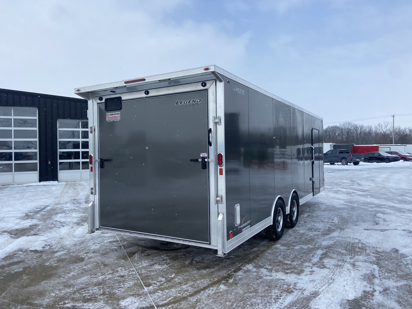 New Legend 8.5X24 Car Racing Trailer