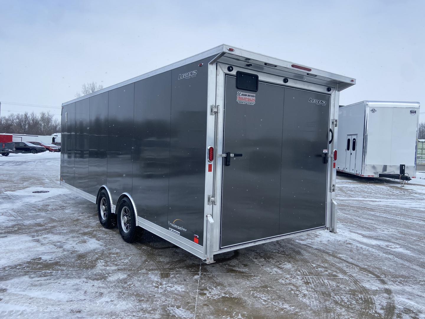 New Legend 8.5X24 Car Racing Trailer