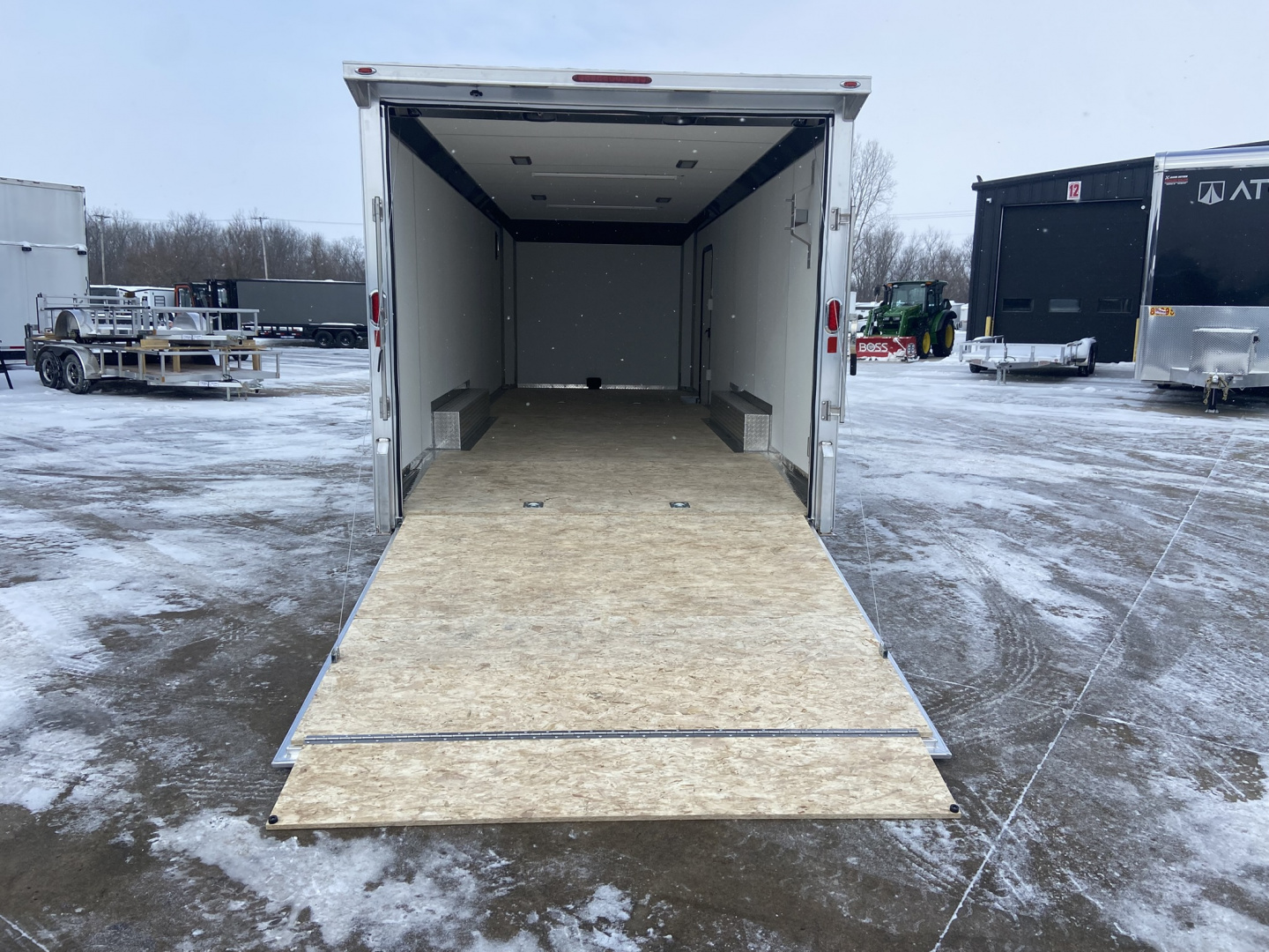 New Legend 8.5X24 Car Racing Trailer