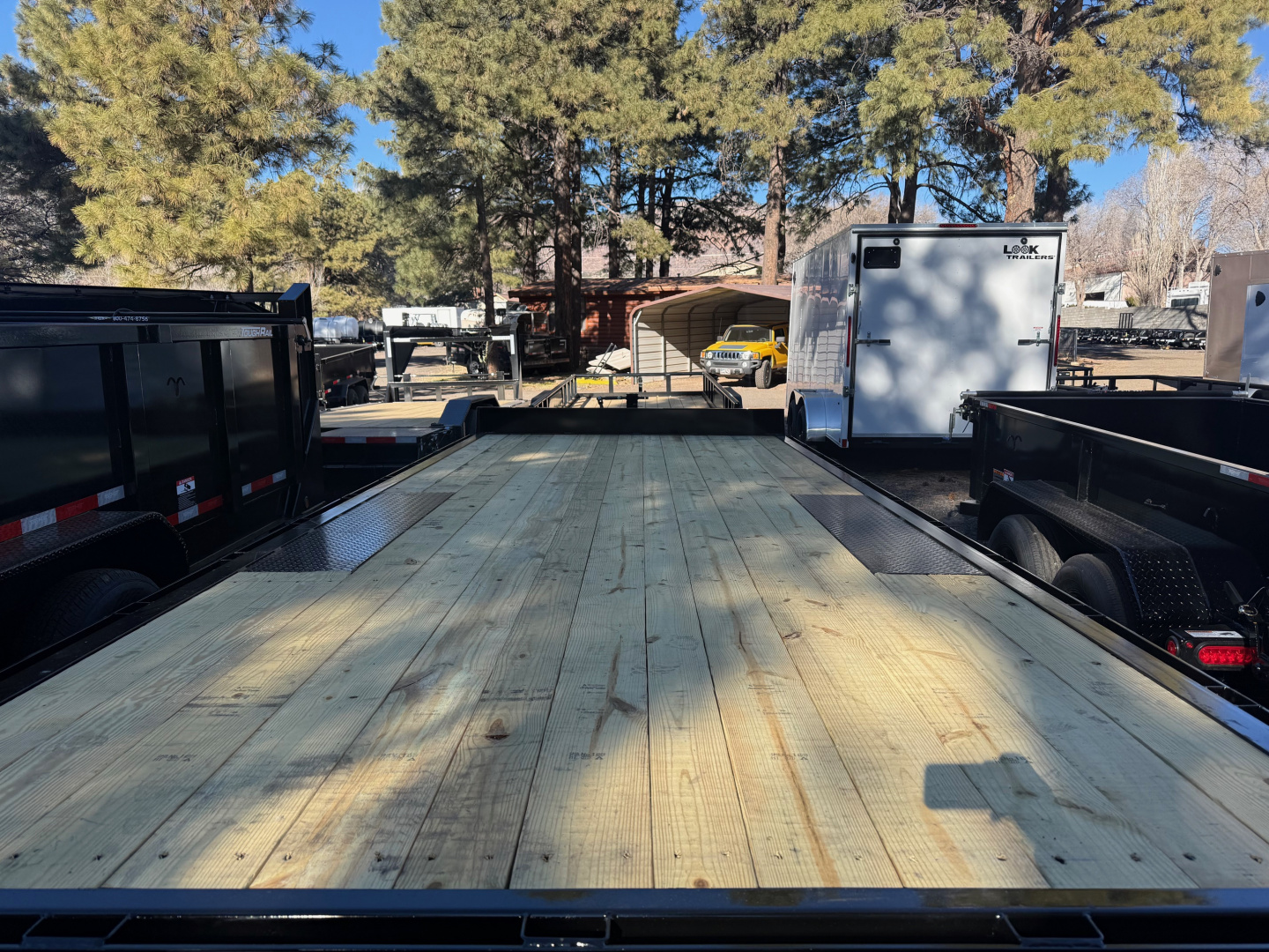 New 2026 Top Hat Trailers 83X20 Deck Over Trailer 14K Deckover Trailer