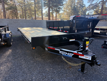 New 2026 Top Hat Trailers 83X20 Deck Over Trailer 14K Deckover Trailer