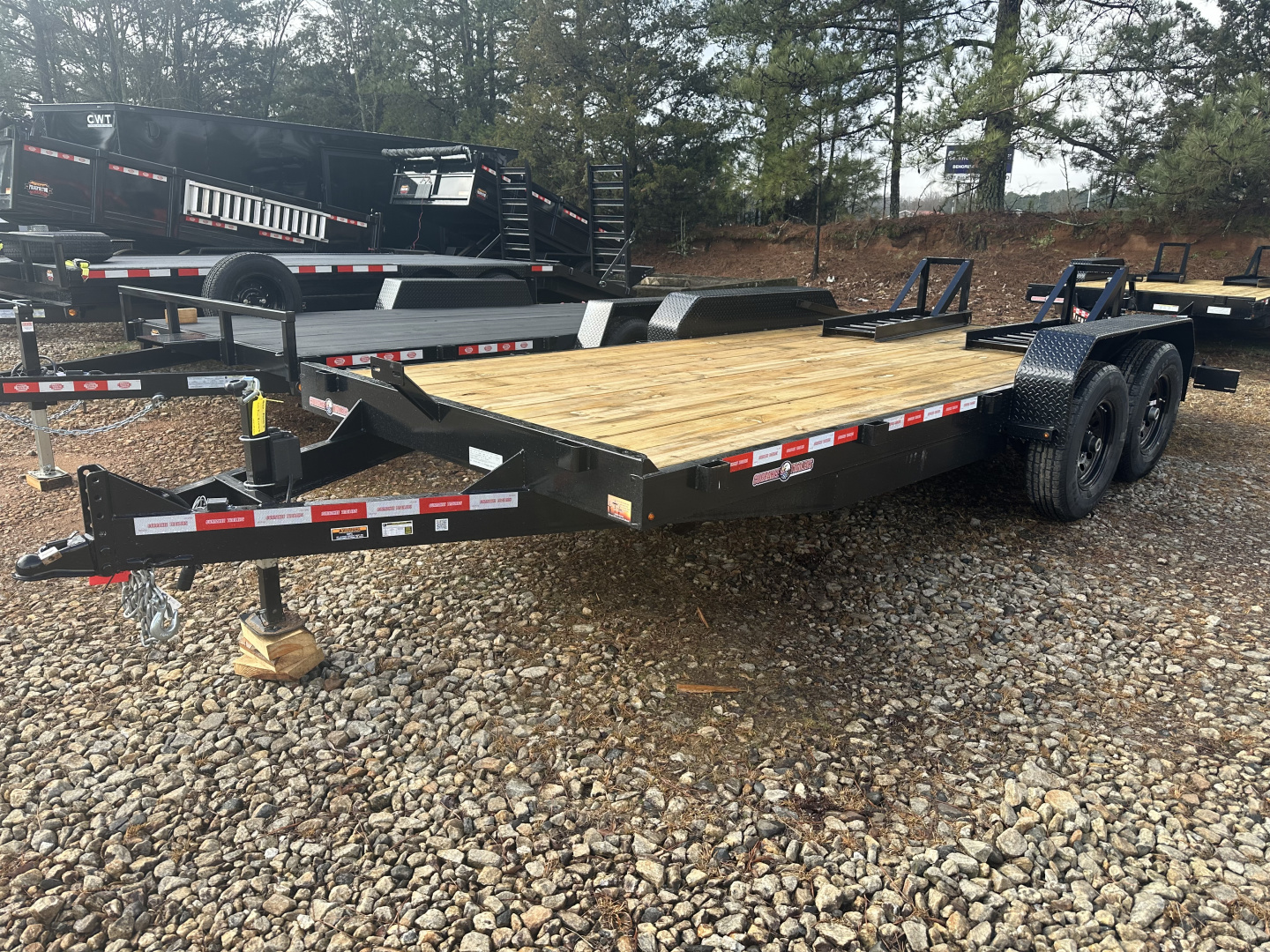 New 2027 Currahee Trailers WE716.10KD Equipment Trailer